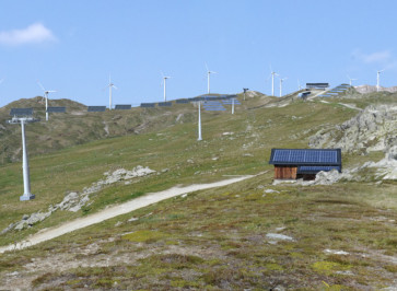 Sustainable energy production in mountain regions