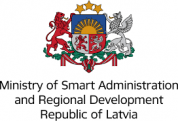 Ministry of Smart Administration and Regional Development of the Republic of Latvia (MOSARD) logo